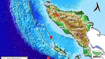 Gempa 6.3 Guncang Sabang