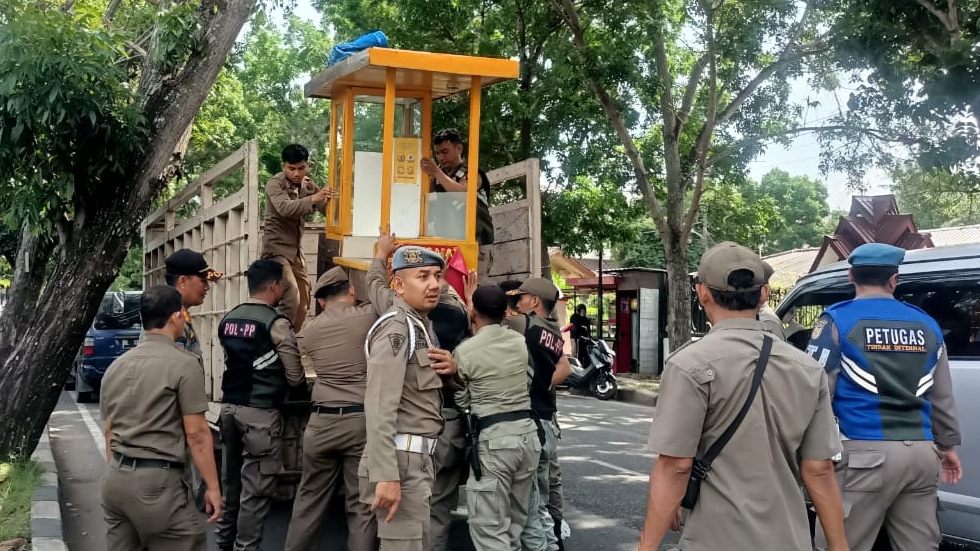 Belasan PKL di Banda Aceh