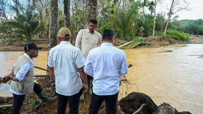 Bobby Nasution Geram Penanganan Banjir Tapteng Lamban dan Data Bantuan Bermasalah