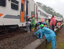 Evakuasi di Brebes Selesai KA Tujuan Daop 6 Yogyakarta Kembali Normal